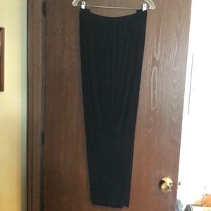 Black traveler pants